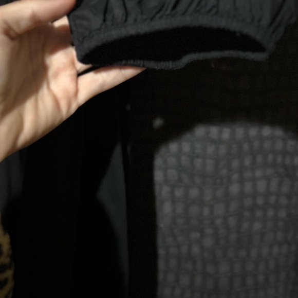 American Eagle Outfitters puff sleeve black smocked dress with pockets 🖤 - Picture 3 of 5